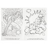 Книжка-раскраска "ПОПУЛЯРНЫЕ СЮЖЕТЫ" АССОРТИ, 214х290 мм, 16 страниц, "УМКА", 52 шт., 691036