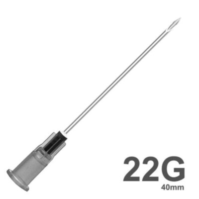 Иглы инъекционные одноразовые SFM 0,70 х 40 - 22G, КОМПЛЕКТ 100 шт., 631299
