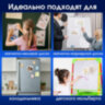 Магниты BRAUBERG "BLACK&WHITE" УСИЛЕННЫЕ 30 мм, НАБОР 10 шт., белые, 237467, 237467