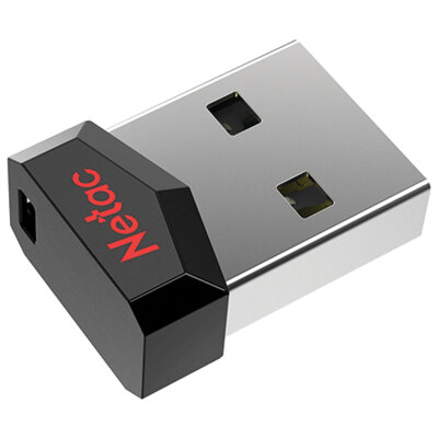 Флеш-диск 64GB NETAC UM81, USB 2.0, черный, NT03UM81N-064G-20BK, 513700
