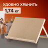 Мольберт-планшет настольный из липы А2, 42х60х36 см, BRAUBERG ART DEBUT, 192339, 192339
