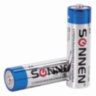 Батарейки КОМПЛЕКТ 4 шт., SONNEN Super Alkaline, АА (LR6,15А), алкалиновые, пальчиковые, блистер, 451094, 451094