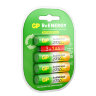 Батарейки аккумуляторные GP ReEnergy Ni-Mh КОМПЛЕКТ 4 шт. (ПРОМО 3+1), АА (HR6), 2600 mAh, 270AAHC3/1RGY, 270AAHC3/1RGY-2, 458464