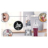 Блендер стационарный BOSCH MMB2111T, 450 Вт, 1 скорость, чаша 0,6 л, пластик, серебристый, 458580