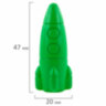 Восковые мелки фигурные BRAUBERG KIDS "РАКЕТА", НАБОР 24 цвета + НАКЛЕЙКИ В ПОДАРОК, 273083, 273083