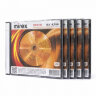 Диск DVD+R (плюс) MIREX, 4,7 ГБ, 16x, Slim Case, КОМПЛЕКТ 5 шт., UL130013A1F, 514013