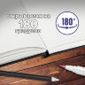 Скетчбук, белая бумага 140 г/м2 90х140 мм, 80 л., КОЖЗАМ, резинка, BRAUBERG ART CLASSIC, черный, 113180, 113180