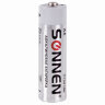Батарейки КОМПЛЕКТ 4 шт., SONNEN Alkaline, АА (LR6, 15А), алкалиновые, пальчиковые, блистер, 451085, 451085