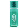 Флеш-диск 8 GB, SMARTBUY Glossy, USB 2.0, зеленый, SB8GBGS-G, 512179