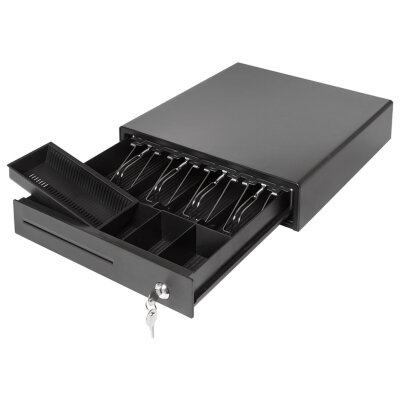 Ящик денежный механический PAYTOR HT-335P, 335х368х80 мм, без подключения ККМ, черный, 232410, 291426