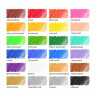 Карандаши двусторонние CARIOCA "Bi-color", 12 штук, 24 цвета, трехгранные, грифель 3 мм, натуральное дерево, 42991, 181703