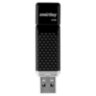 Флеш-диск 64 GB SMARTBUY Quartz USB 2.0, черный, SB64GBQZ-K, 513055