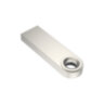 Флеш-диск 16 GB NETAC U278, USB 2.0, металлический корпус, серебристый/черный, NT03U278N-016G-20PN, 513713