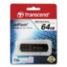 Флеш-диск 64 GB, TRANSCEND Jet Flash 350, USB 2.0, черный, TS64GJF350, 510970