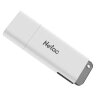 Флеш-диск 32GB NETAC U185, USB 2.0, белый, NT03U185N-032G-20WH, 513703