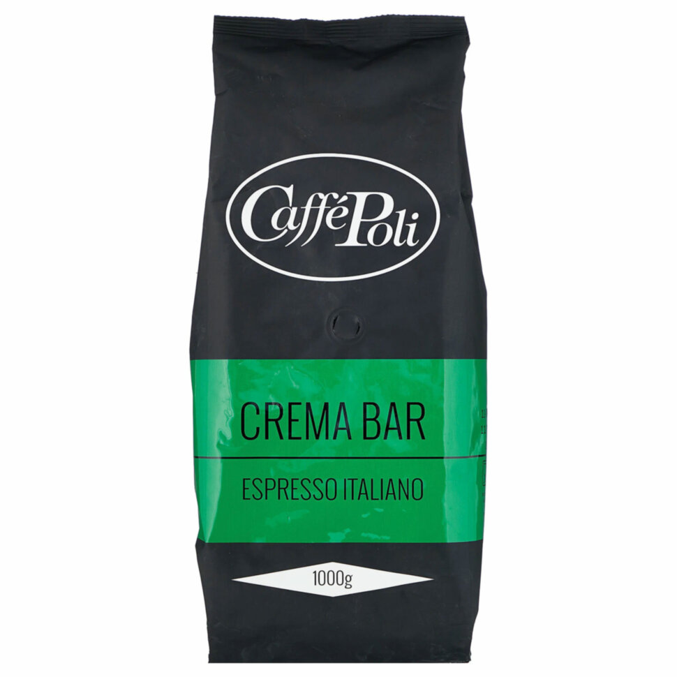 Кофе в зернах CAFFE POLI "Poli Crema Bar", 1 кг, ИТАЛИЯ, 1770348, 623644