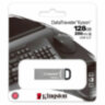 Флеш-диск 128 GB KINGSTON DataTraveler Kyson, разъем USB 3.2, серебряный, DTKN/128GB, 514063