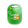Батарейки аккумуляторные GP ReEnergy Ni-Mh пальчиковые КОМПЛЕКТ 2 шт., АА (HR6), 2600 mAh, 270AAHCRGY, 270AAHCRGY-2CR, 458463