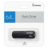 Флеш-диск 64 GB SMARTBUY Clue, USB 2.0, черный, SB64GBCLU-K, 513788