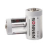 Батарейки КОМПЛЕКТ 2 шт, SONNEN Alkaline, D (LR20, 13А), алкалиновые, в блистере, 451091, 451091