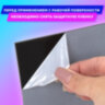 Ценник для мелового маркера А7 (7,4х10,5 см), КОМПЛЕКТ 10 шт., 3 мм, ПВХ, ЧЕРНЫЙ, BRAUBERG, 291289, 291289
