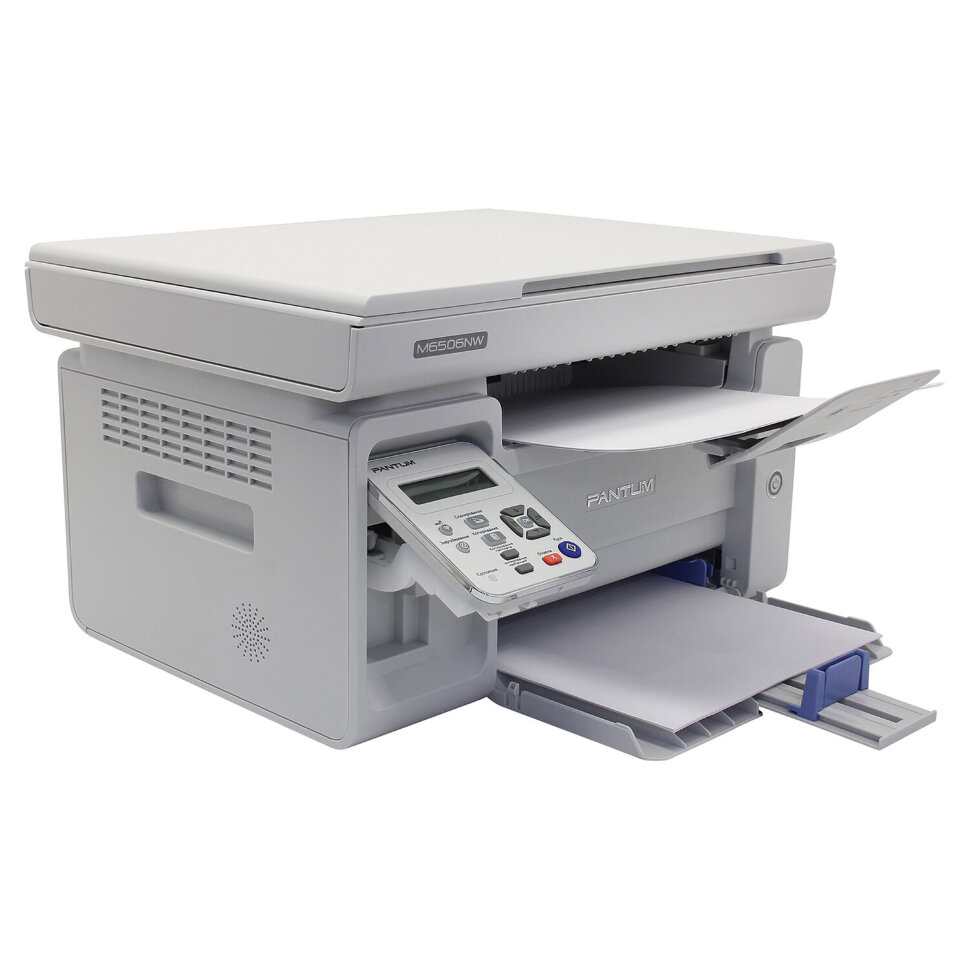МФУ лазерное PANTUM M6506NW "3 в 1", А4, 22 стр./мин., 20000 стр./мес., Wi-Fi, сетевая карта, 354816