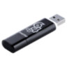 Флеш-диск 64 GB, SMARTBUY Glossy, USB 2.0, черный, SB64GBGS-K, 512795