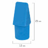 Ластики-колпачки BRAUBERG "Eraser Caps", НАБОР 12 ШТУК, яркие цвета ассорти, блистер, 271994, 271994