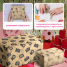 Бумага упаковочная крафтовая НАБОР 3 шт., "Kraft Casual", 70х100 см, 3 дизайна, ЗОЛОТАЯ СКАЗКА, 592063, 592063
