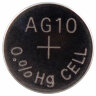Батарейки КОМПЛЕКТ 10 шт., GP Alkaline, 189A (G10, LR54), алкалиновые, отрывной блок, 189FRA-2C10, 457764