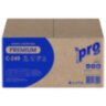 Бумага туалетная листовая 250 шт., PROtissue (T3) PREMIUM, 2-слойная, белая, 22,5х11 см, КОМПЛЕКТ 40 пачек, C249, С249, 114330