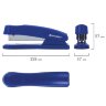 Степлер №24/6, 26/6 BRAUBERG "Standard+", до 30 листов, полнозагрузочный, синий, 228607, 228607