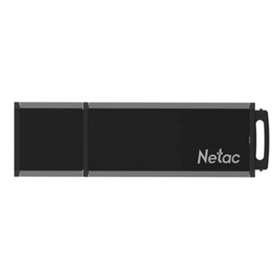 Флеш-диск 64 GB NETAC U351, USB 3.0, черный, NT03U351N-064G-30BK, 513717