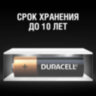 Батарейки КОМПЛЕКТ 10 шт., DURACELL Basic ОРИГИНАЛ, AAA (LR03, 24А), алкалиновые, мизинчиковые, 456787