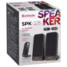 Колонки компьютерные DEFENDER SPK-225, 2.0, 4 Вт, пластик, черные, 65220, 513424