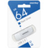 Флеш-диск 64 GB SMARTBUY Scout USB 2.0, белый, SB064GB2SCW, 513771