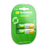 Батарейки аккумуляторные GP ReEnergy Ni-Mh пальчиковые КОМПЛЕКТ 2 шт., AA (HR6), 1800 mAh, 180AAHCRGY, 180AAHCRGY-2CRC, 458460