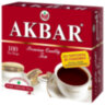 Чай АКБАР "Premium Quality" черный байховый цейлонский, 100 пакетиков по 2 г, 1050046, 624249