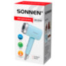 Фен для волос дорожный SONNEN HD-2318, 1500 Вт, складной, 2 температуры, 2 скорости, 454695, 454695