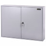Шкафчик (Ключница) на 300 ключей BRAUBERG, 730х550х140 мм, с замком, +300 брелоков, серый, 290341, 290341