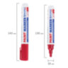 Маркер-краска лаковый (paint marker) 6 мм, КРАСНЫЙ, НИТРО-ОСНОВА, BRAUBERG PROFESSIONAL PLUS EXTRA, 151452, 151452