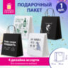 Пакет подарочный (1 штука) 26х13х32 см (L) "Woman Funny Notes", ассорти, крафт, ЗОЛОТАЯ СКАЗКА, 700822, 24 штук, 700822