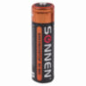 Батарейки аккумуляторные Ni-Mh пальчиковые КОМПЛЕКТ 2 шт., АА (HR6) 2700 mAh, SONNEN, 454235, 454235