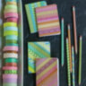 Клейкие WASHI-ленты для декора с фольгой СЕРЕБРИСТЫЕ, 15 мм х 3 м, 7 шт., рисовая бумага, ОСТРОВ СОКРОВИЩ, 661713, 661713