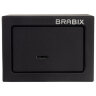 Сейф мебельный BRABIX "SF-140KL", 140х195х140 мм, ключевой замок, черный, 291140, S103BR210114, 291140