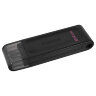 Флеш-диск 64 GB KINGSTON DataTraveler 70, разъем Type-C 3.2, черный, DT70/64GB, 513642