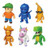 Фигурка-антистресс тянучка STUMBLE GUYS, блистер, ассорти 6 видов, 6 штук, 666995