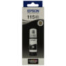 Чернила EPSON 115 (C13T07C14A) для СНПЧ L8160/L8180, черные пигментные, объем 70 мл, ОРИГИНАЛЬНЫЕ, 364018