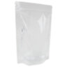 Пакеты дой-пак с замком ZIP LOCK, прозрачные, 120х200 + 40 мм, КОМПЛЕКТ 100 штук, 70 мкм, BRAUBERG, 700696, 700696