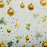 Бумага упаковочная новогодняя НАБОР 3 шт. "Golden XMAS", С ЭФФЕКТАМИ, 70х100 см, ЗОЛОТАЯ СКАЗКА, 592188, 592188